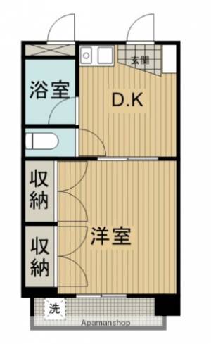 サンヒルズＫＡＫＵＥＩ 607の間取り画像