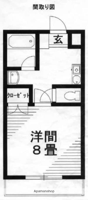 グランシャトー青山　北棟II 302の間取り画像