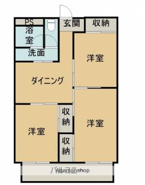 コーポラス秋山 507の間取り画像