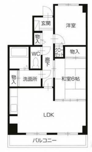 プラージュ司 203の間取り画像