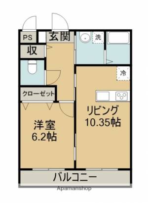 エレガンテ 303の間取り画像