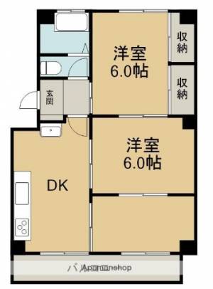 坂出プリンスマンション南棟 405の間取り画像