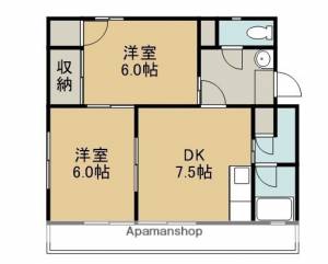 サンシャレード矢野 303の間取り画像