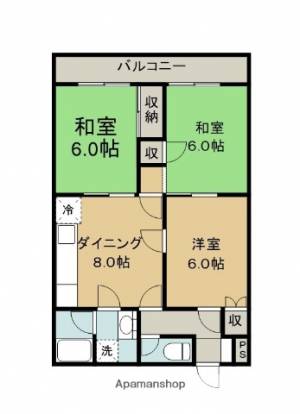 光マンション 102の間取り画像