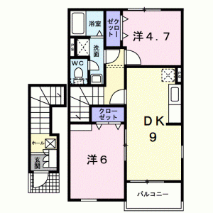 パーク・アベニューＡ 202の間取り画像