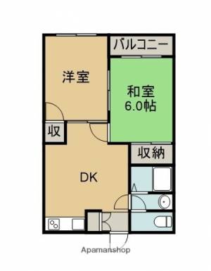 サンシャイン賀川 101の間取り画像