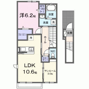 ニューライズ真時III 203の間取り画像