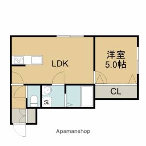 アルコリスＡ 203の間取り画像