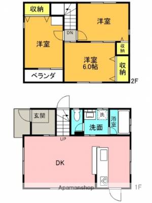 飯野ハイツIVＤタイプ 47の間取り画像