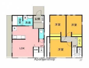 ミライズハウス木徳町Ｄ棟 1の間取り画像