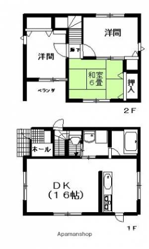 飯野ハイツＶ 51の間取り画像