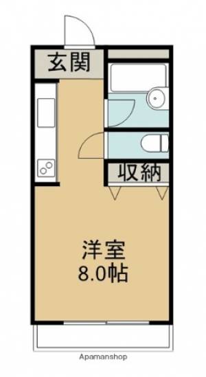 浜四拾五番館 302の間取り画像