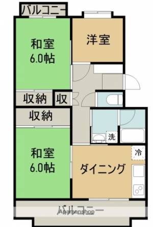 山崎マンション 105の間取り画像