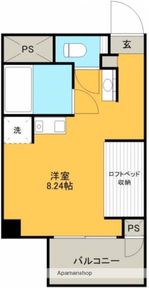 コスモスクエア豊中 402の間取り画像