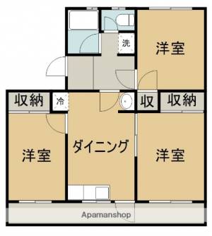 メゾン綾川 303の間取り画像