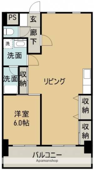 ウッドネスト坂出 402の間取り画像