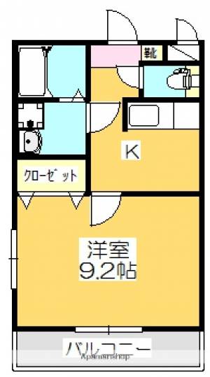 マリベール山北 301の間取り画像