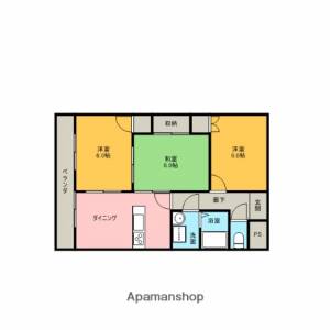 ロイヤルハイツコニーズI 203の間取り画像