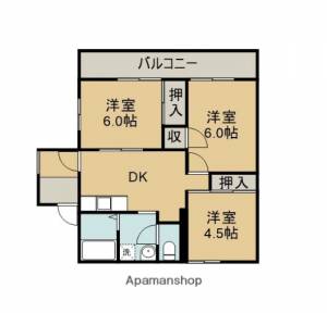 シルビアハイツ 206の間取り画像