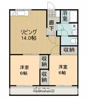 すえマンション 208の間取り画像