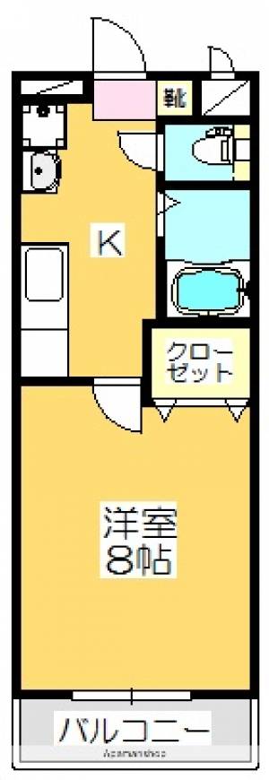 サンライズマンション 402の間取り画像