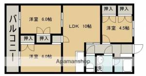 ピュアハイツ観音寺 305の間取り画像