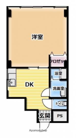 駅前通り京都ビル 301の間取り画像