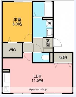 エクレールＳ・Ｙ 203の間取り画像