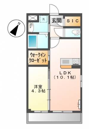 アルファ・スター 201の間取り画像