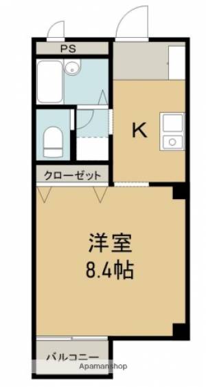 フォブール横井 103の間取り画像