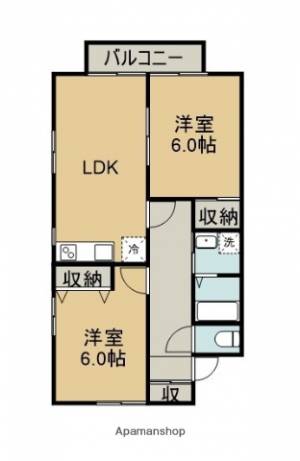 Ｃｏｎｎｅｃｔ善通寺 201の間取り画像