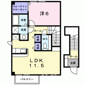 ラフィネ・Ｓ　II 201の間取り画像