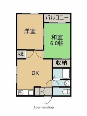 サンシャイン賀川 103の間取り画像