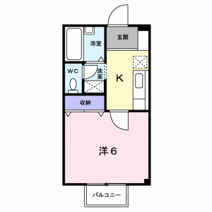 メイプルハイツ 201の間取り画像