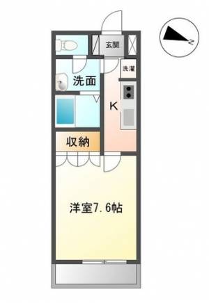 プロヴァンス吉岡 202の間取り画像