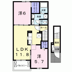 アクティ・グランビアII 202の間取り画像