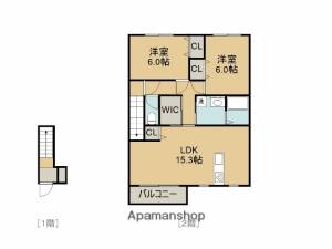 エヌフルールＡ 202の間取り画像