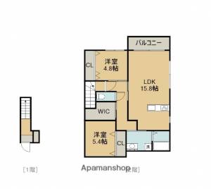 エヌフルールＢ 203の間取り画像