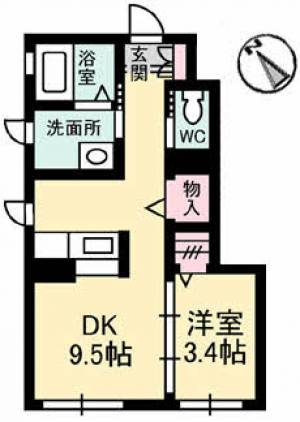 プランタン 102の間取り画像