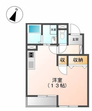 ルフラン 103の間取り画像