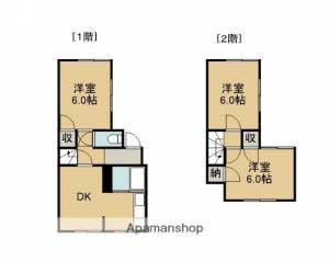 高田借家 2の間取り画像