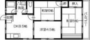 春日第二ビル 302の間取り画像