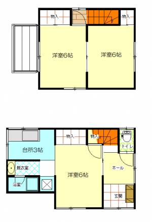 元山町777-4借家 の間取り画像