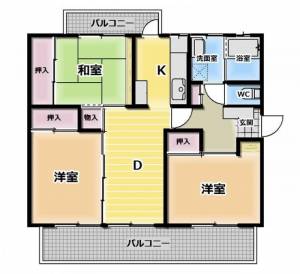 京都東山403棟 54の間取り画像