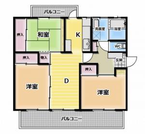 京都東山401棟 34の間取り画像