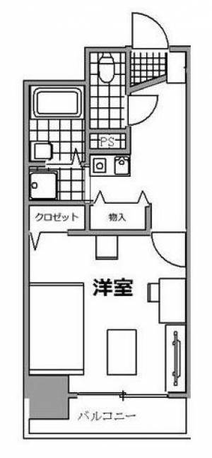 オレンジコート栗林 502の間取り画像