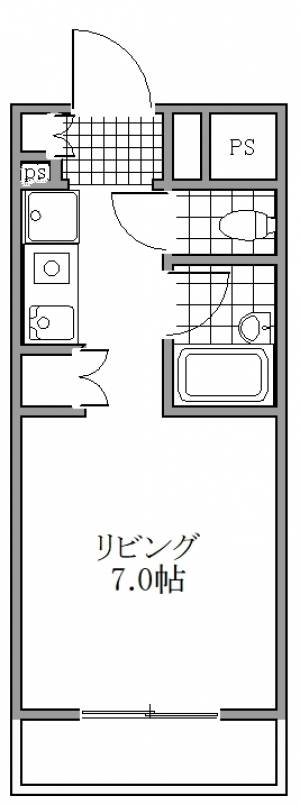 ハーバービュー 307の間取り画像