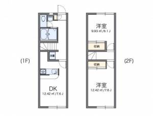 レオパレスＭ 114の間取り画像