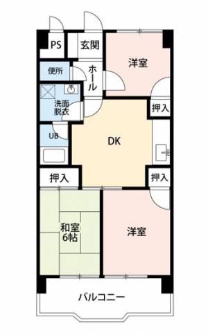 ニューセンチュリー 305の間取り画像