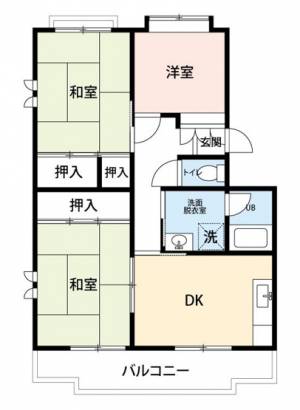 山崎マンション 105の間取り画像